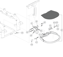 Jazzy 1121 HD - Footrest Platform - H D Package