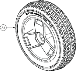 Go-Go LX54 (S54LX) - Wheel Assemblies - Rear