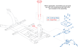 Go-Go LX54 (S54LX) - Frame Assemblies - Seat Post
