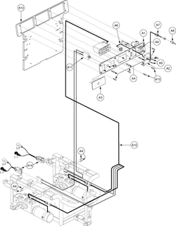 Jazzy 1122 - Electronics Tray / Modules - Vsi - Tru- Balance Pwr. Positioning - Actr. Function Through Drive Ctrl., Off Board Charger