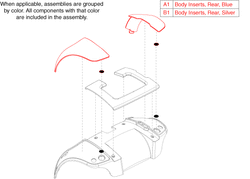 Go-Go Elite Traveller 3-Wheel (SC40E) - Inserts - Rear