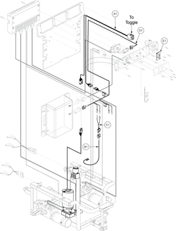 Jazzy 1122 - Electronics Tray / Modules - Remote Plus - Pwr. Elevating Seat - Actr. Function Through Toggle Switch W/ 1/4 Speed Inhibit