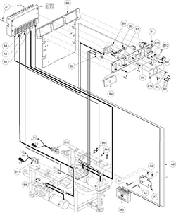 Jazzy 1122 - Electronics Tray / Modules - Remote Plus - Lighting Package - Full Lights W/ Off Board Charger