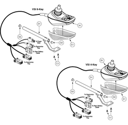 Jazzy 1143 Ultra - Joystick (Master Controls) - Joystick (Master Controls)