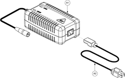 Jazzy 1143 Ultra - Battery Chargers - Off Board