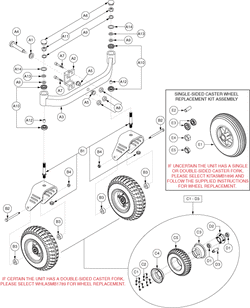 Jazzy 1170 XL - Articulating Beam / Casters - Flat Free