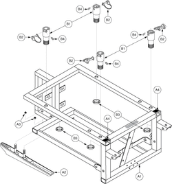 Jazzy 1170 XL - Main Frame - Jazzy 1170xl