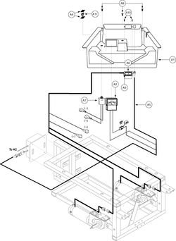 Jazzy 1170 XL - Electronic (Utility) Tray - Vsi - No Power Seating