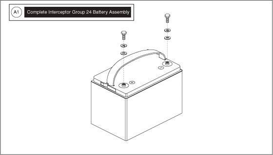 Jazzy 1450 - Batteries - Interceptor