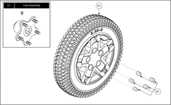 Jazzy 600 ES - Drive Wheels