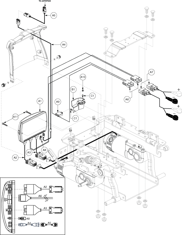 Jazzy 600 ES - Electronics / Module