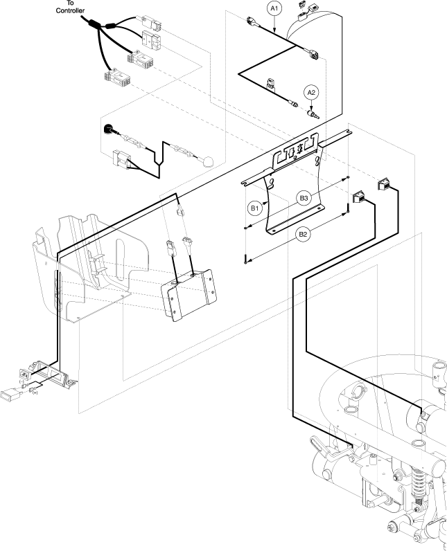 Jazzy 600 - Electronics / Modules - Vsi - Tru- Balance Pwr. Positioning - Actr. Function Through Drive Ctrl.