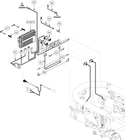 Jazzy 600 - Electronics / Modules - Vr2 - Tru- Balance Pwr. Positioning - Actr. Function Through Drive Ctrl., Off Board Charger