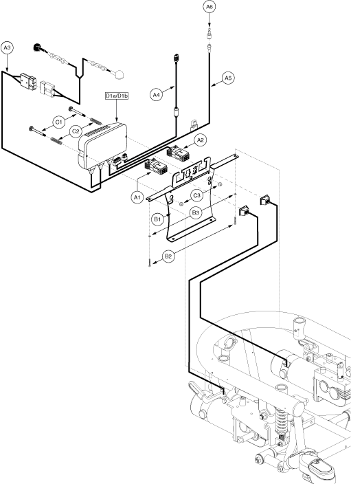 Jazzy 600 - Electronics / Modules - Ne Plus - Tru- Balance Pwr. Positioning - Actr. Function Through Toggle