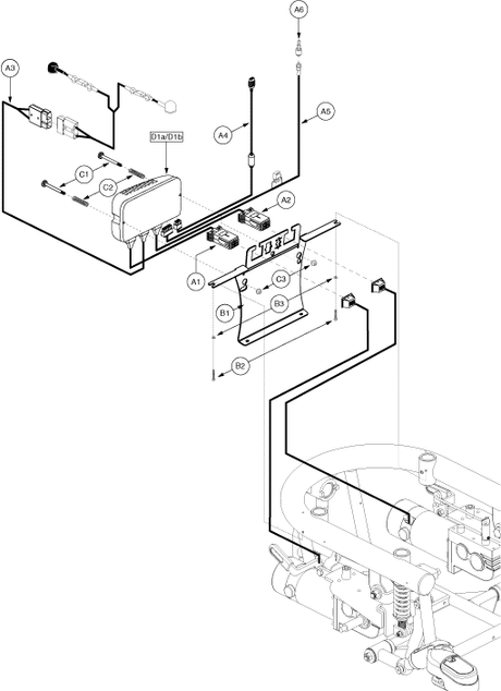 Jazzy 600 - Electronics / Modules - Ne Plus - Tru- Balance Pwr. Positioning - Actr. Function Through Toggle