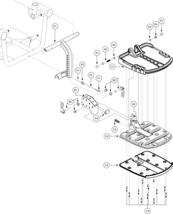 Jazzy 600 - Footrest Platform - Atx