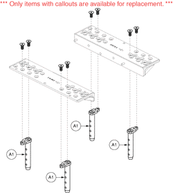 Jazzy 600 - Seat Mounts / Interface - Tru- Balance Pwr. Positioning - Tru- Balance 2 Pwr. Positioning - Fixed Towers