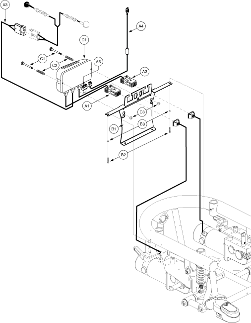 Jazzy 600 - Electronics / Modules - Ne Plus - No Power Seat