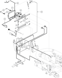 Jazzy 600 XL - Electronic (Utility) Tray - Flight