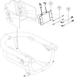 Jazzy 610 - Battery Charger - Belly Pan Mounted