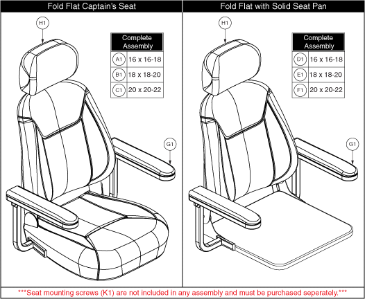 Jazzy Air 2 - Fold Flat Seats