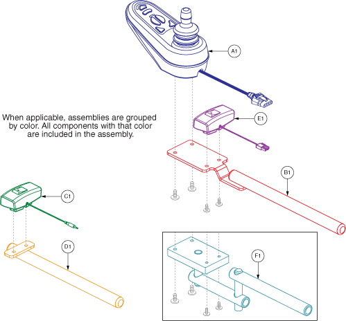 Jazzy Air 2 - Joystick / Switches