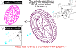 Jazzy Passport - Drive Wheels