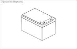 Go-Go Travel Vehicle 3-Wheel (SC40) - Battery