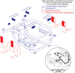 Jazzy Select 14 XL - Main Frame