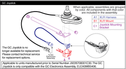 Jazzy Select 6 - Joystick (Master Controls) - Joystick (Master Controls) - Used Prior To The 267 Day Of 2008, J9226708001c30