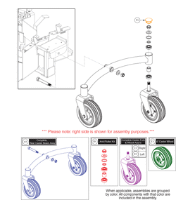 Jazzy Select 6 2.0 - Articulating Beam / Wheels