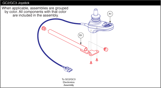 Jazzy Select 6 2.0 - Joysticks / Master Controls - G C3