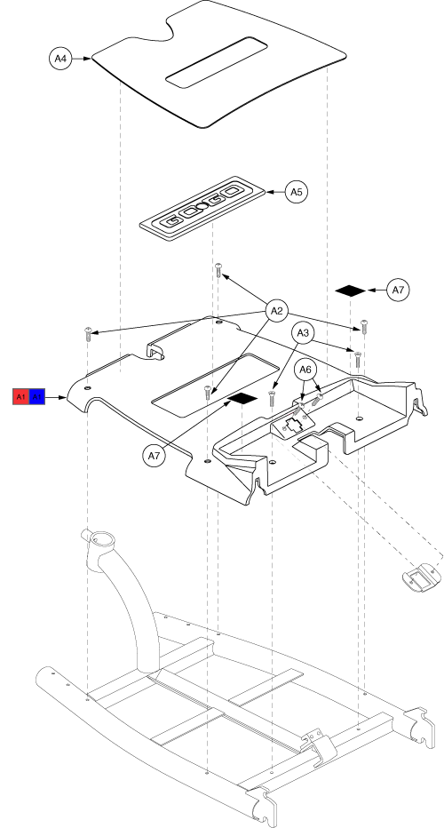 Go-Go Travel Vehicle 3-Wheel (SC40) - Serial Number Is Greater Than Xxx11704001xxx - Shroud Assemblies - Front