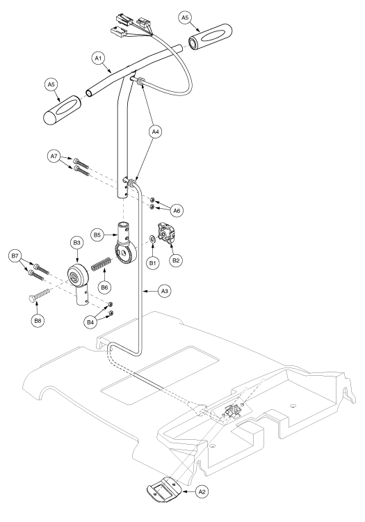 Go-Go Travel Vehicle 3-Wheel (SC40) - Serial Number Is Greater Than Xxx11704001xxx - Front To Rear Harness