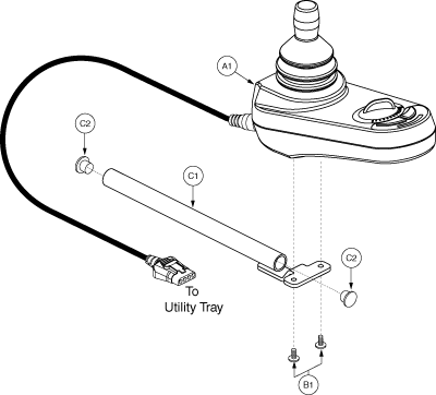 Jazzy Select 7 - Joystick (Master Controls)