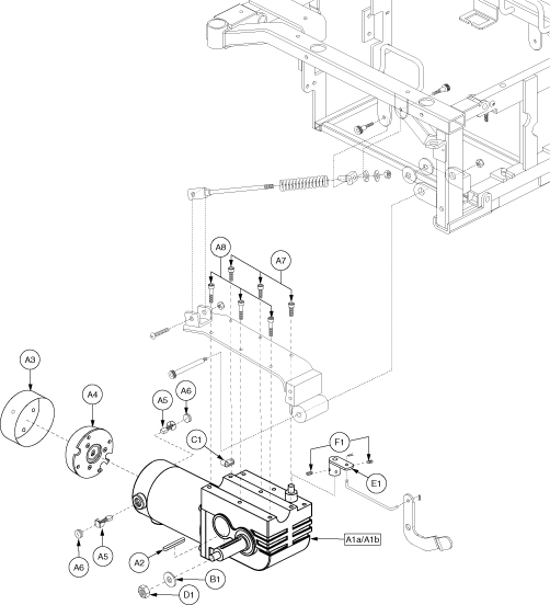 Jazzy Select 7 - Motors