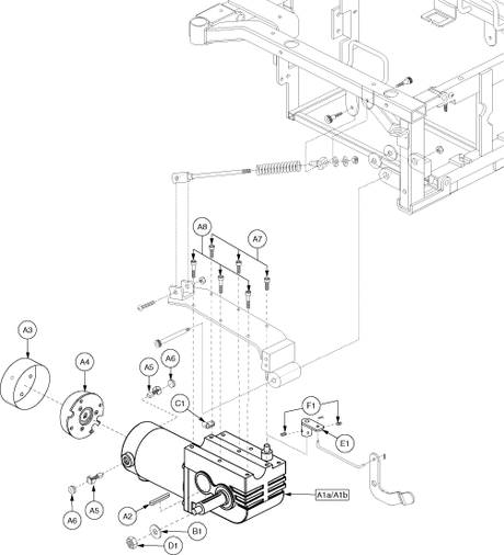 Jazzy Select 7 - Motors