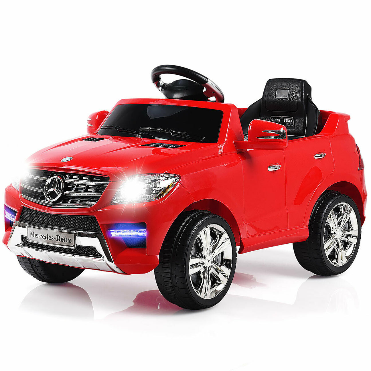 Costway 6V Licensed Mercedes Benz ML350 Electric Kids Ride On Car