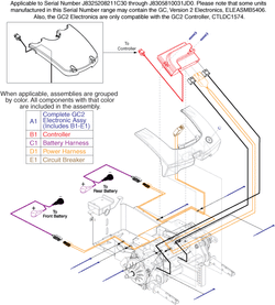 Jazzy Select - Electronic (Utility) Tray - Gc 2, Units Manufactured On Or After Serial Number J8325208211c30