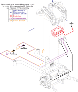 Jazzy Sport 2 - Electronics / Module