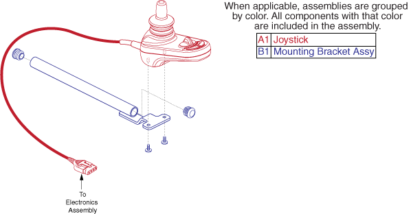 Jazzy Sport 2 - Joystick (Master Control) - Joystick (Master Control)