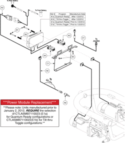 Jazzy J6 - Electronics / Module - Q -Logic - Tru -Balance Pwr. Positioning - Actr. Function Through Toggle Or Future Actr. Expansion