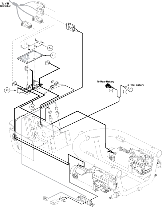 Jazzy J6 - Electronics / Module - Vsi - No Power Seat