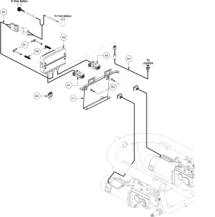 Jazzy J6 - Electronics / Module - Ne - No Power Seating