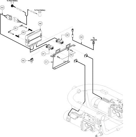 Jazzy J6 - Electronics / Module - Ne - No Power Seating