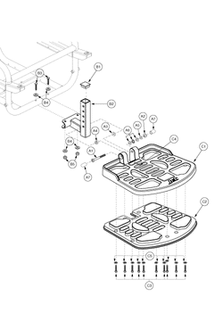 Jet 10 Ultra - Footrest Platform