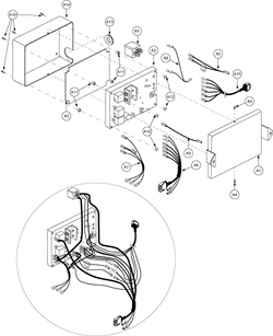 Go-Go Travel Vehicle 4-Wheel (SC44) - Controller - S6211904001c30 - Prior