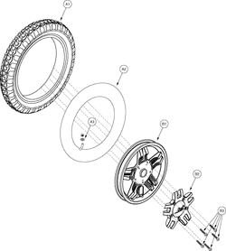 Jet 2 - Drive Wheels - Standard - Pneumatic