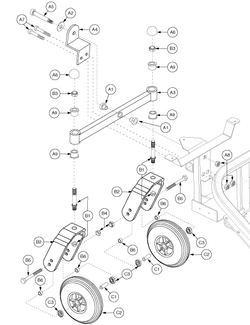 Jet 3 - Articulating Beam / Casters - Used Prior To September 27, 2001