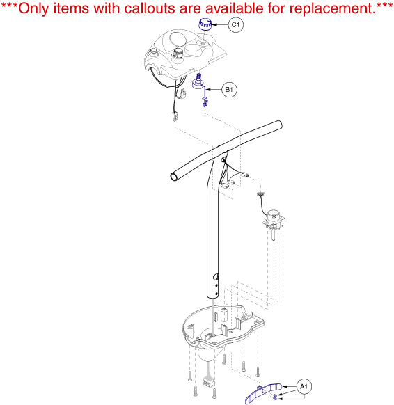 Go-Go Travel Vehicle 4-Wheel (SC44) - Throttle Pot - S6211904001c30 - Subsequent